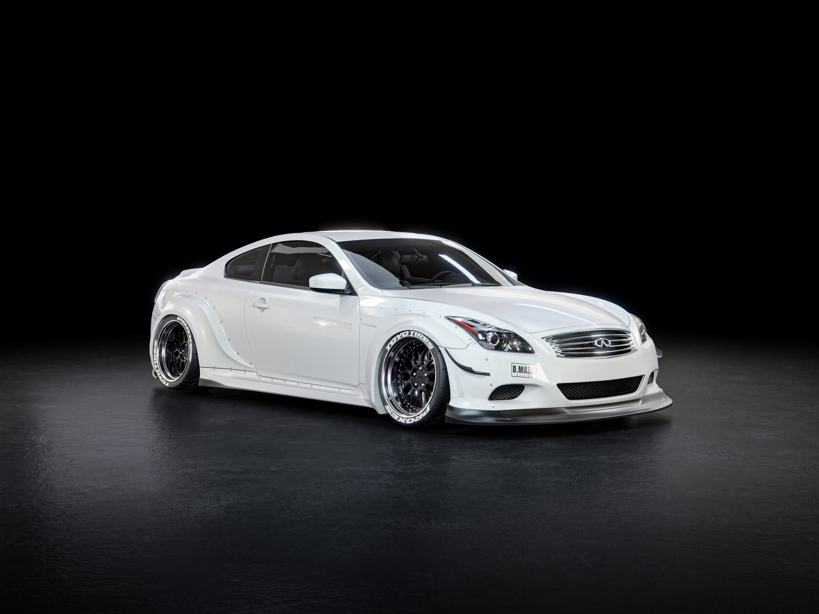 FENDERIST SPEC S Fender Flares Set / WIDE BODY KIT INFINITI G37 COUPE ...