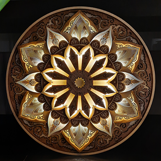 3D модель светильника