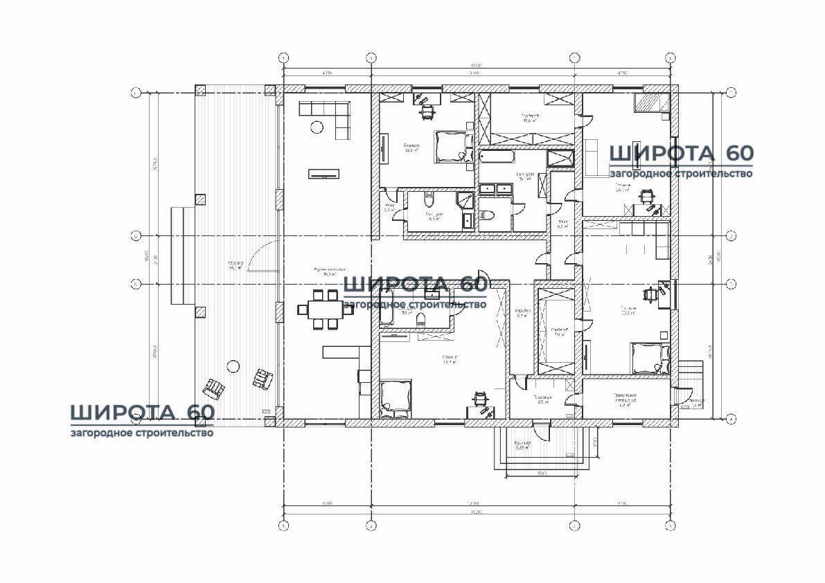 Планировка первого этажа