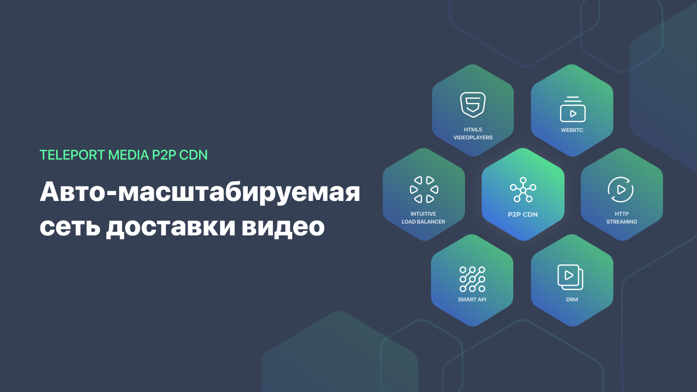 Как работает авто-масштабируемая P2P сеть доставки видео