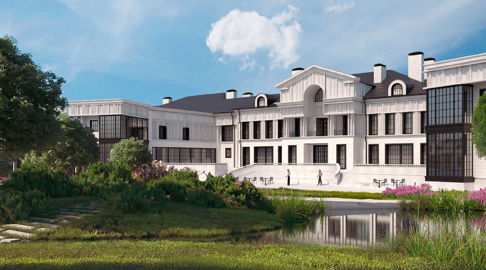 Berezhki. Five-star hotel and recreation complex