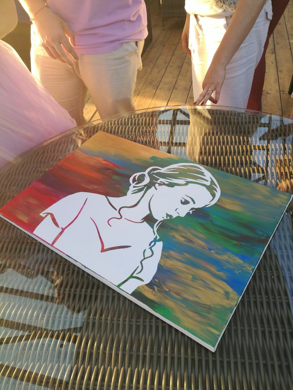 Флип-флоп картина