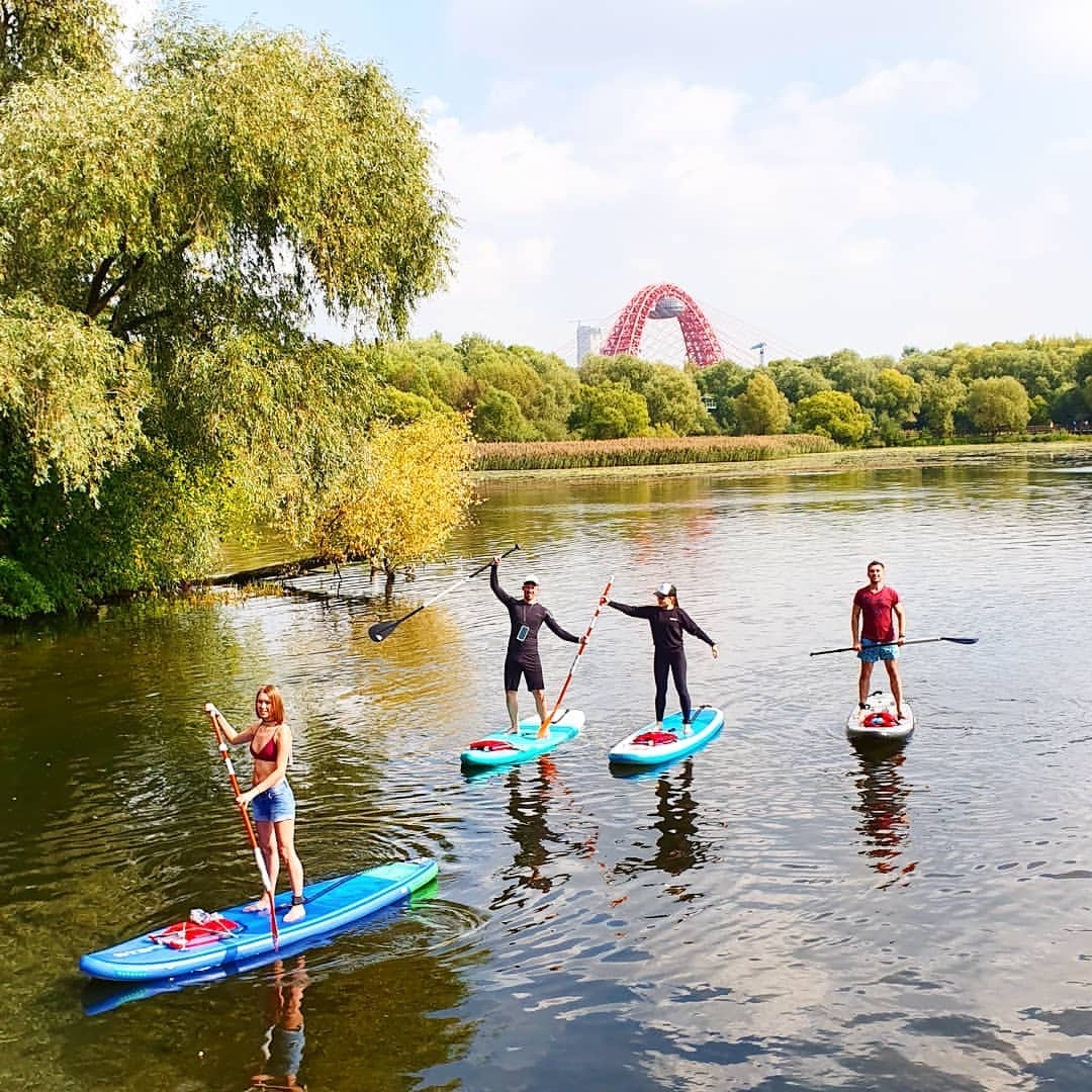 САП прогулка Москва Cтрогино