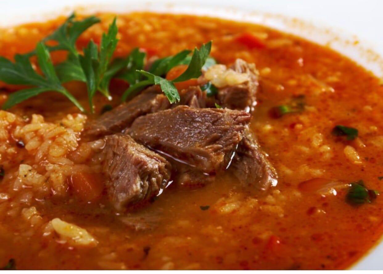 Грузинский суп харчо из говядины