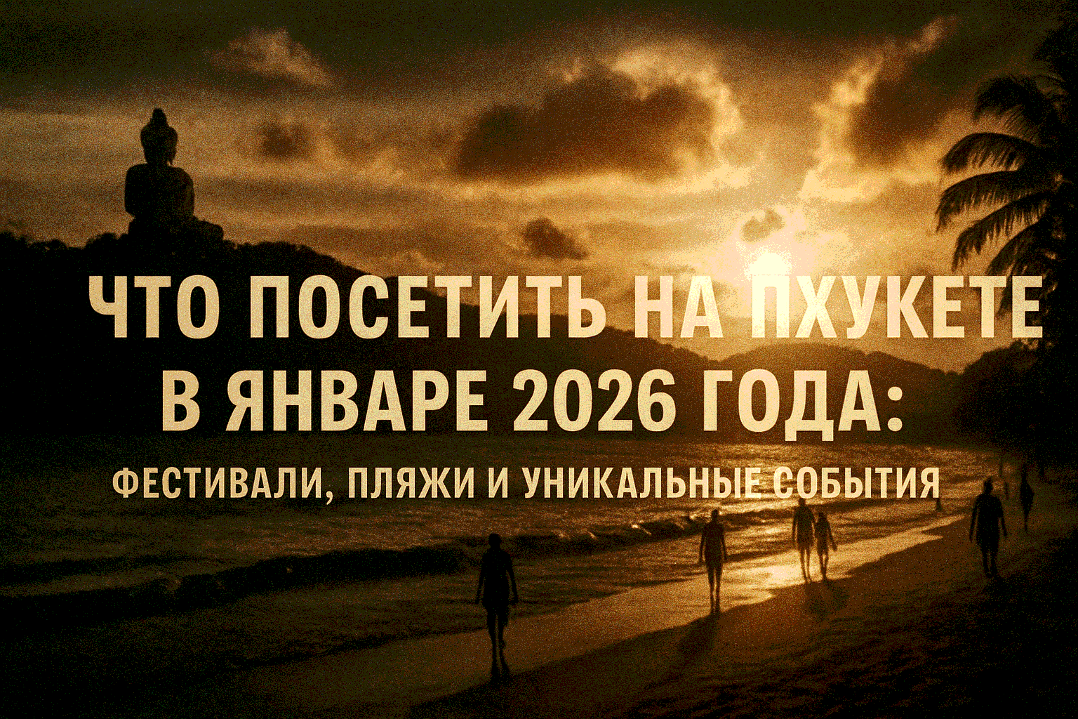 Представьте: январское солнце греет +30°C, вы танцуете под EDM на EDC Thailand, а вечером любуетесь фейерверками над Андаманским морем. Январь 2026 на Пхукете — это пик сезона: фестивали, спокойное море и 15+ событий для всех. Я живу на острове 10 лет и з
