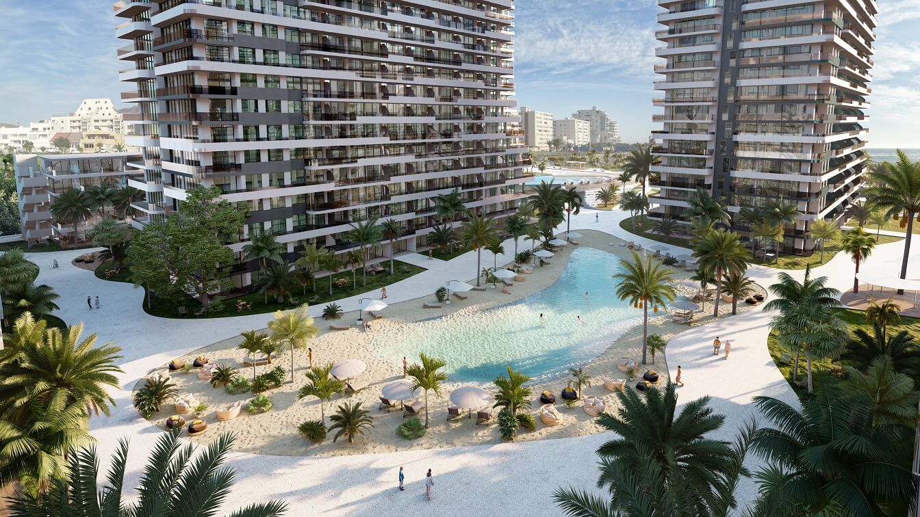 Современный жилой комплекс в Искеле