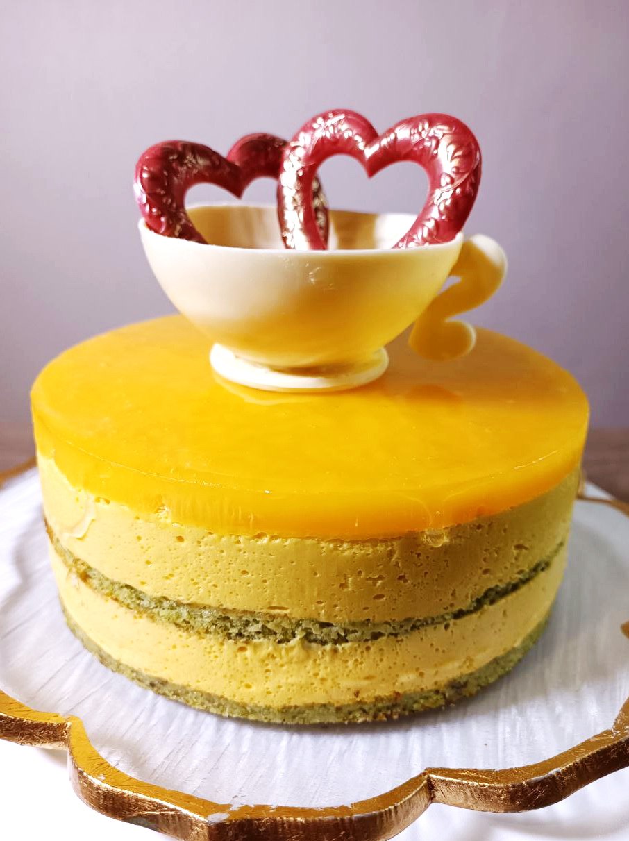 заказать муссовый торт спб, Caramele