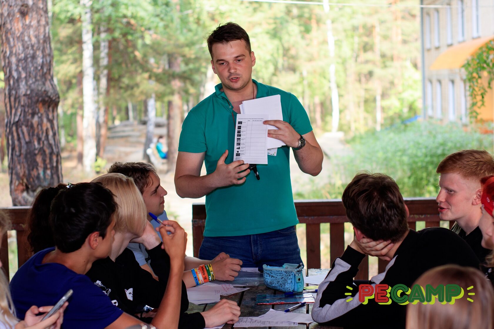 Команда лагеря PlanetEnglish Camp