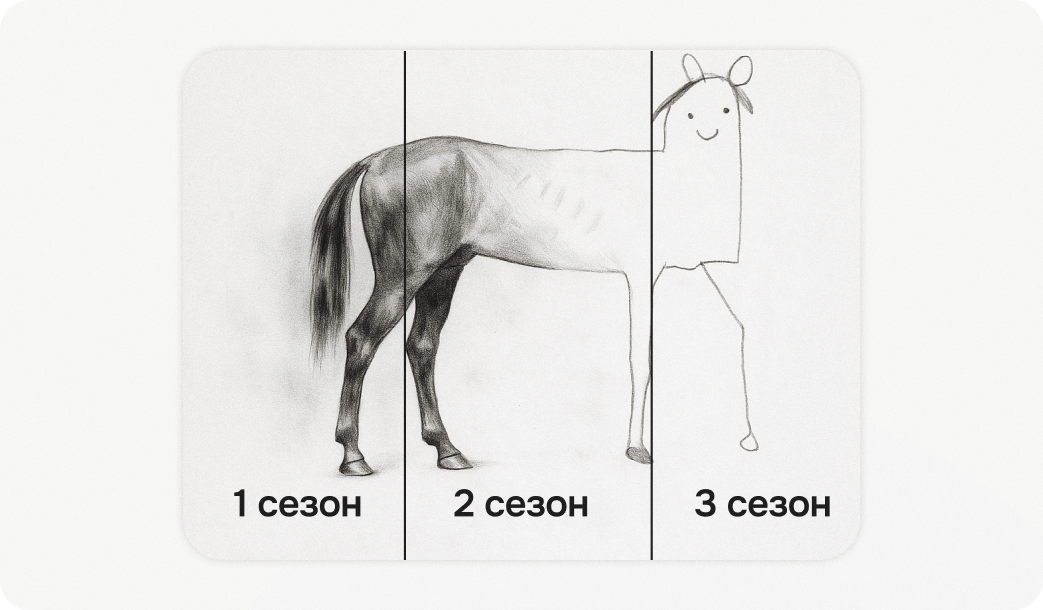 мем три сезона игры в кальмара