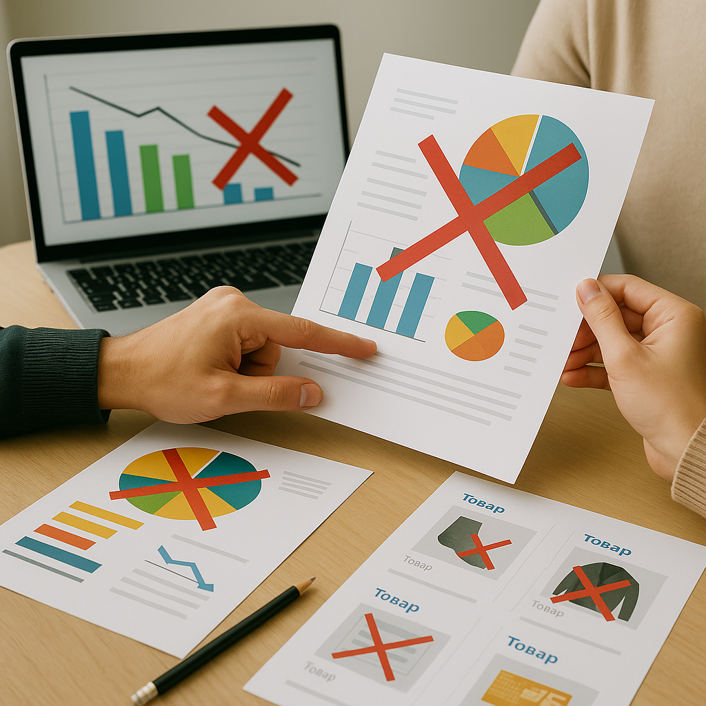 ошибки при создании инфографики