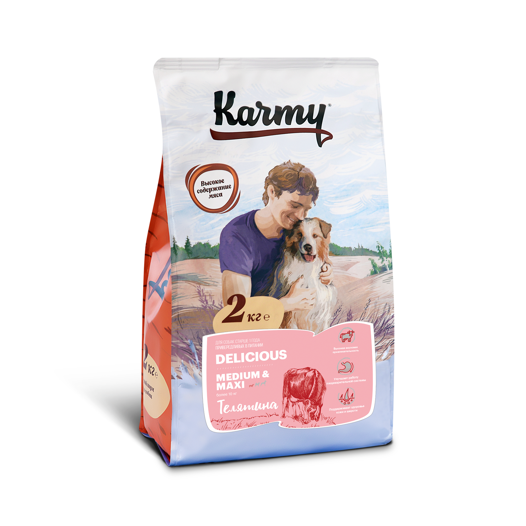 Medium для собак. Карми delicious Medium Maxi телятина 15кг. Karmy delicious макси телятина — 15кг. Корм для собак karmy 15 кг. Сухой корм karmy Делишес мини для собак мелких пород телятина 15 кг.