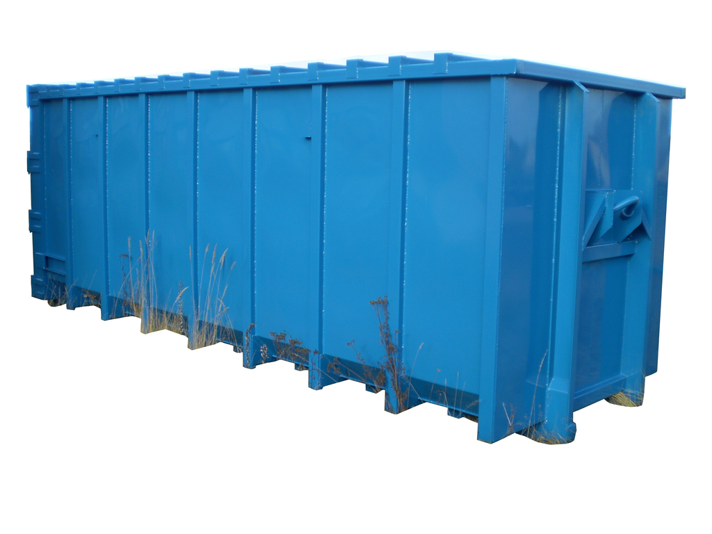 Вывоз мусора контейнером 27м3