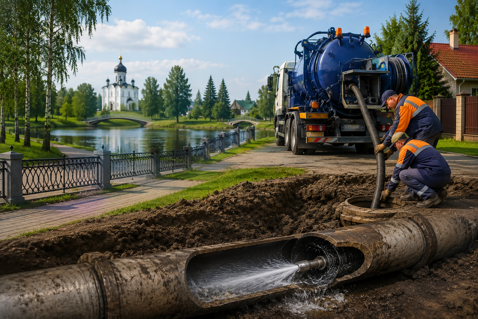 Прочистка канализации Всеволожск