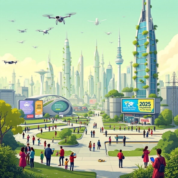 Мегатренды 2025: Будущее, которое формируется уже сегодня