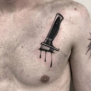 Татуировки ножа