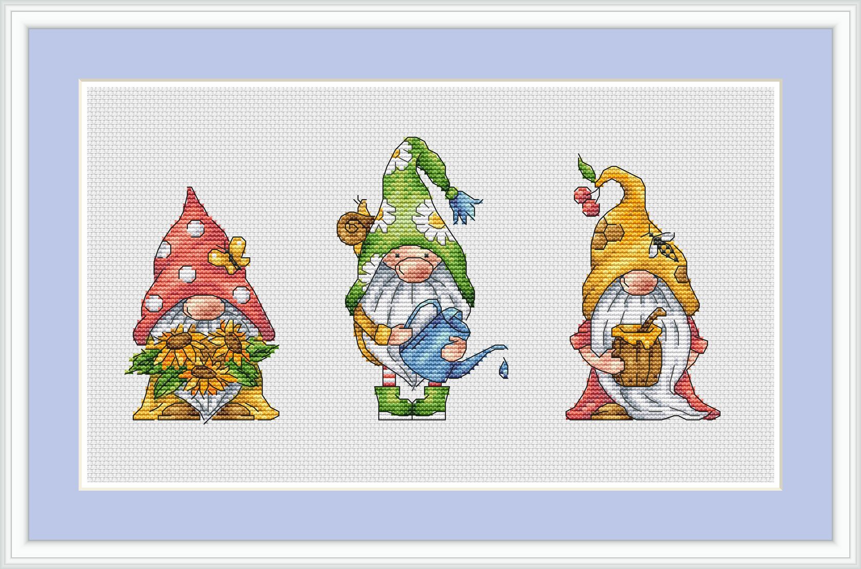 Гномы схемы вышивки крестом. Гномы вышивка Ларцова. Вышивка крестом Гномы. Вышивка новогодние гномики. Новогодние гномики вышивка крестиком.