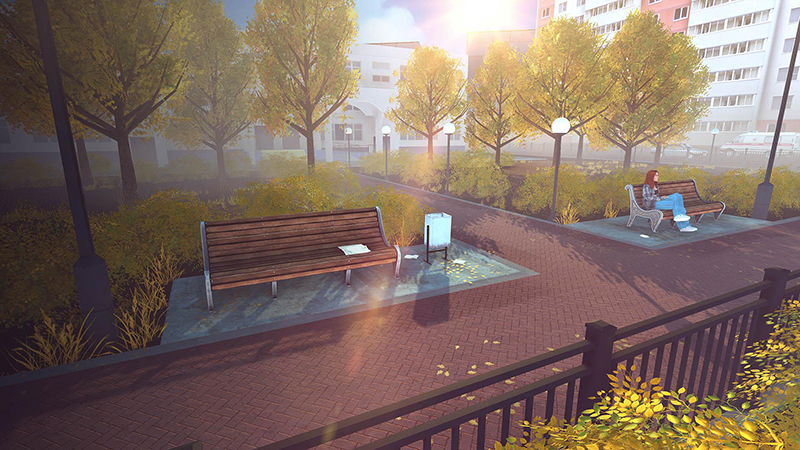 Visual novel in Last wish