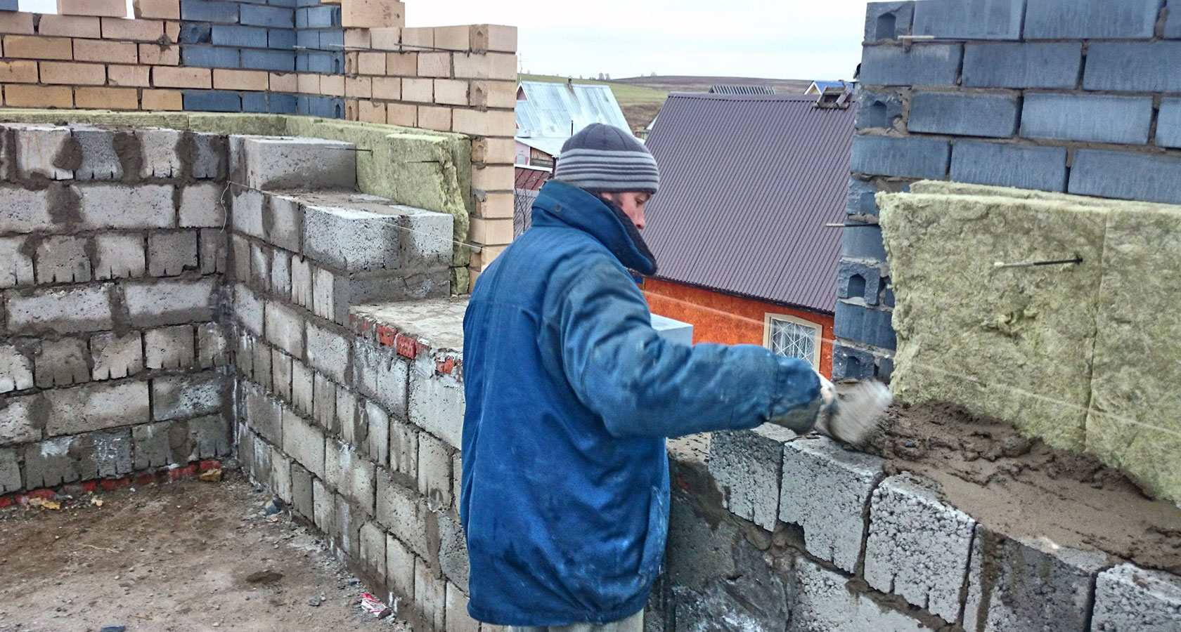 Построить дом из керамзитобетона ком купить бетон в25 цена за куб