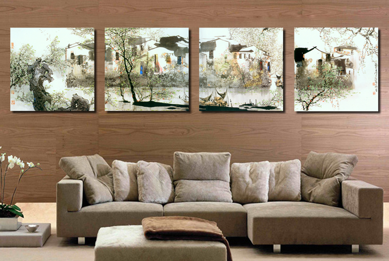 печать репродукций на холсте