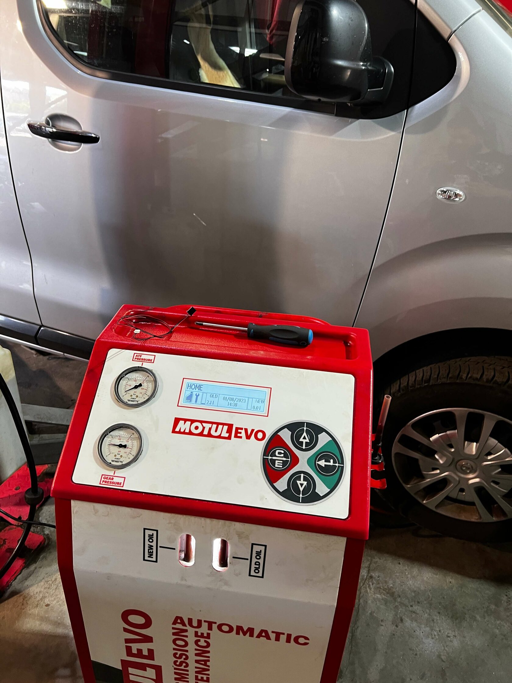 Состояние старого масла в АКПП Opel