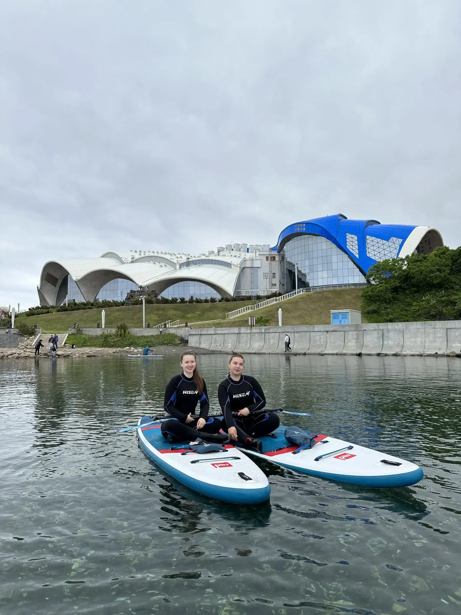 Подарочная парная прогулка на sup-доске
