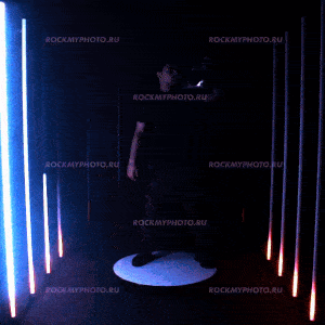 Интерактивная неоновая фотозона аренда