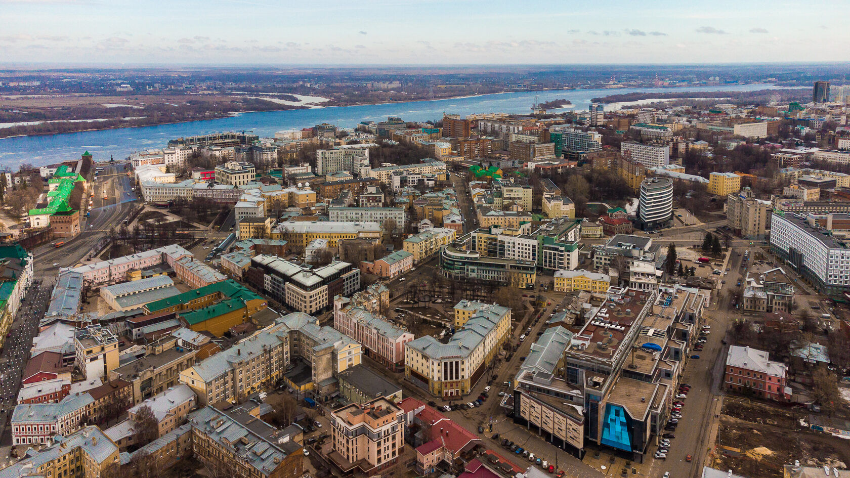 8 районов Нижнего Новгорода с высоты птичьего полета