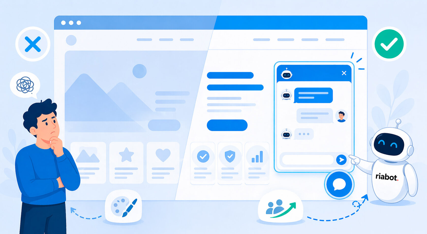 чат на сайте важнее дизайна