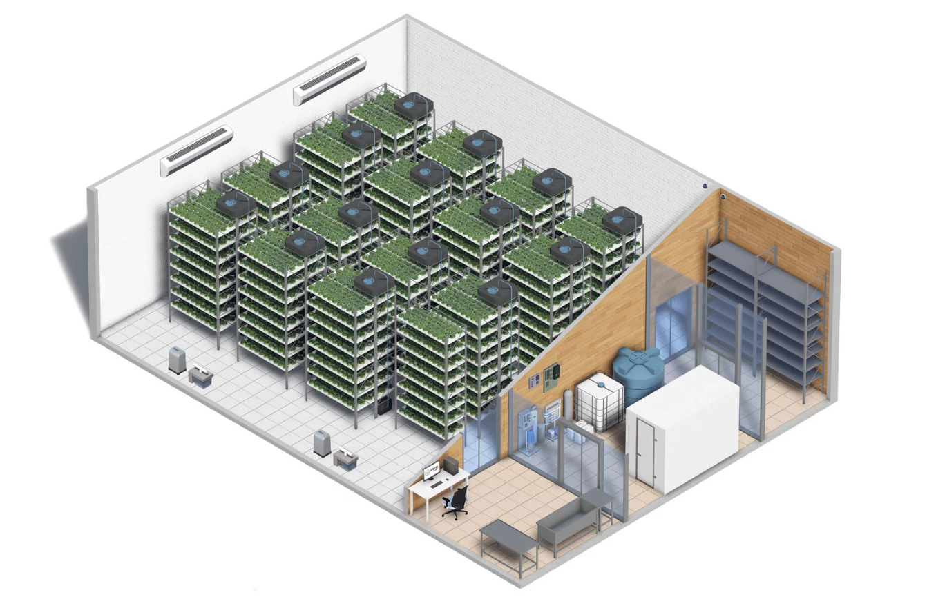 Verticalsaladfarmlayout