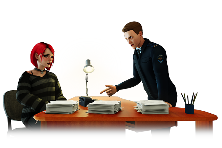 Visual novel in Last wish