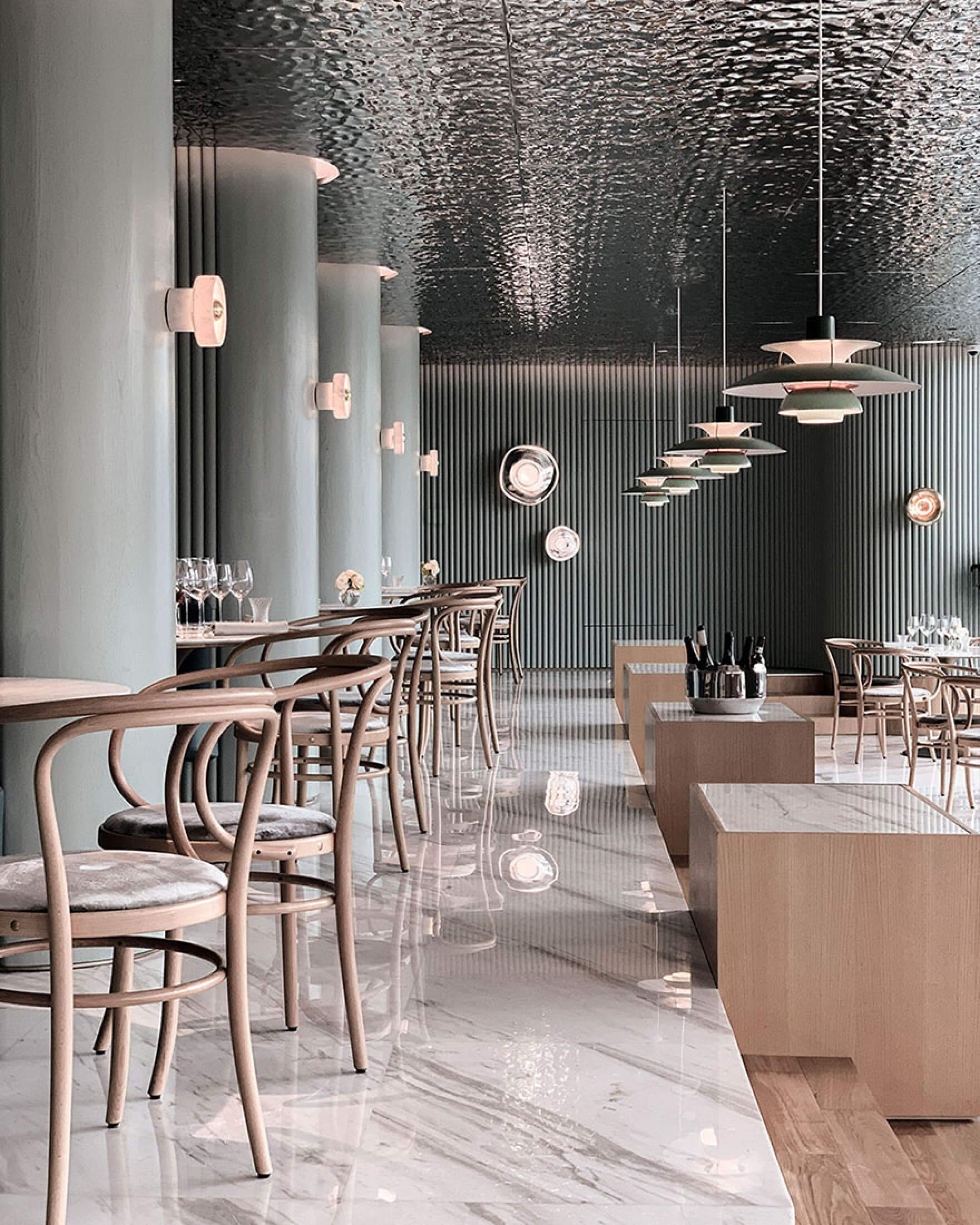 интерьер ресторана