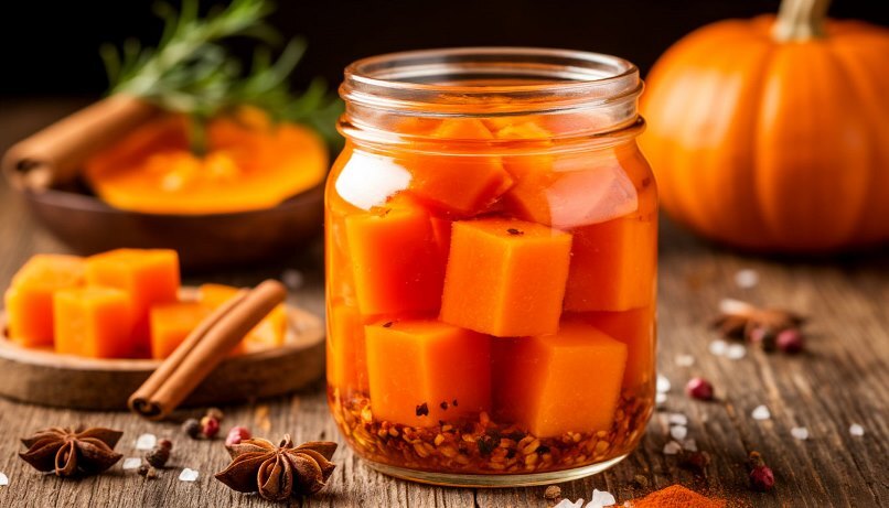 маринованная тыква рецепт