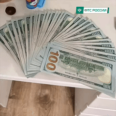 Изъятая валюта.