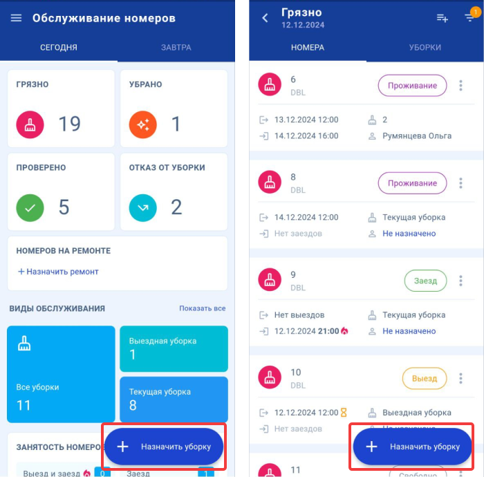 Оснащение гостиниц и отелей