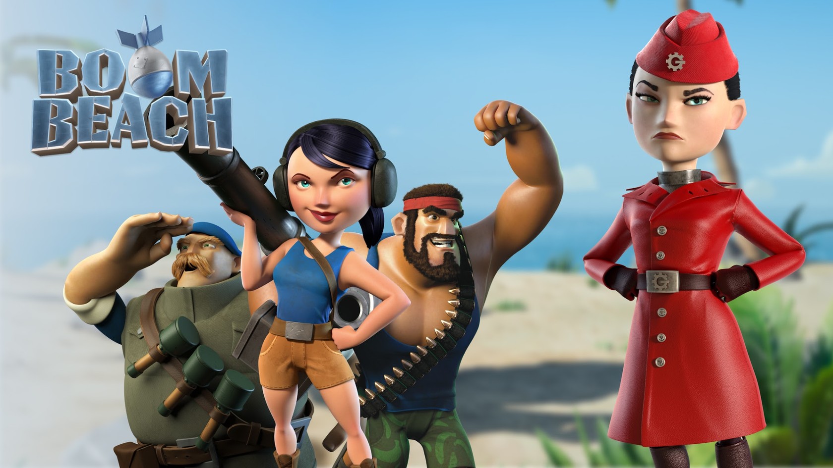 Превью игры Boom Beach