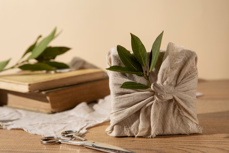 Сравнение древней и современной упаковки с этикетко