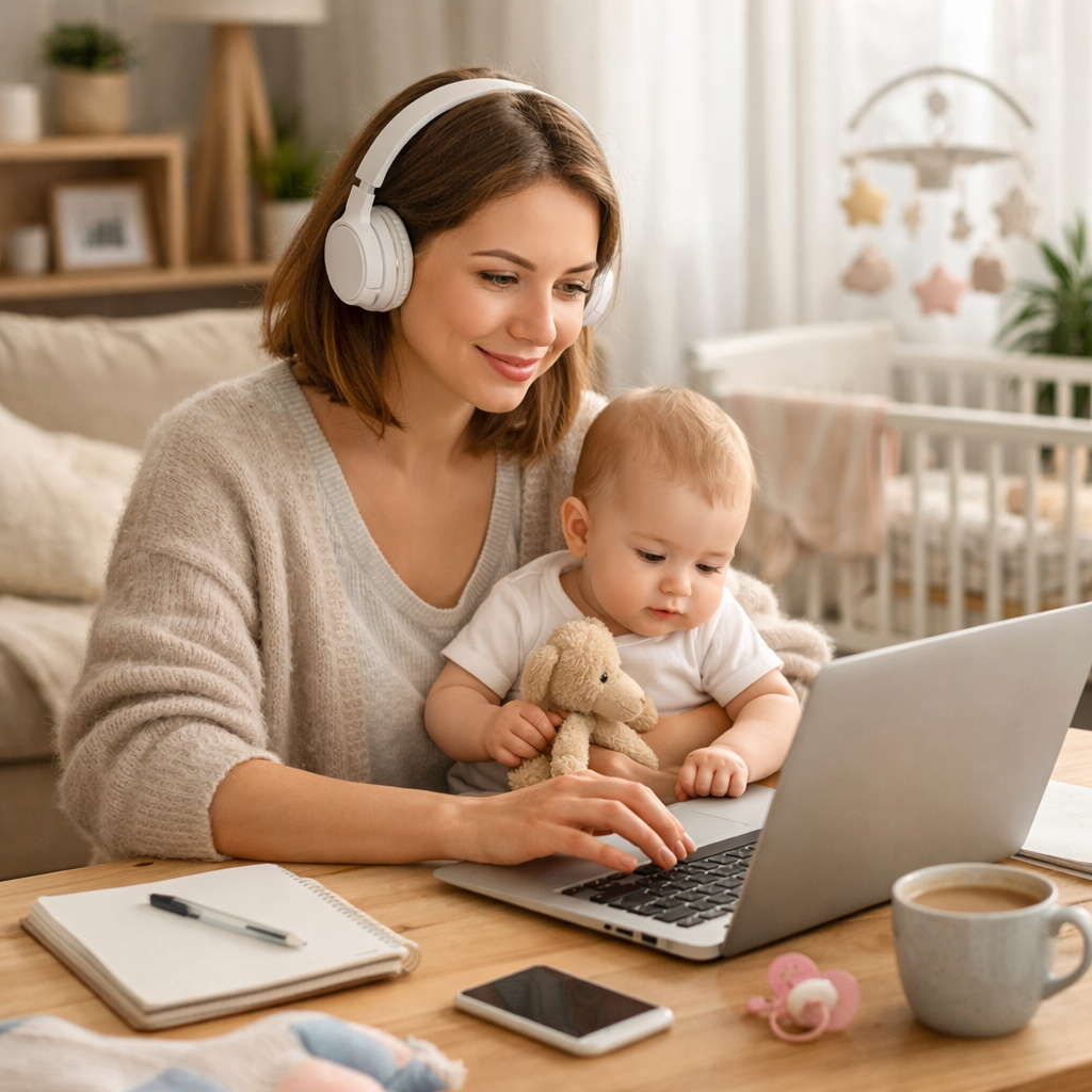 работа для мам в декрете