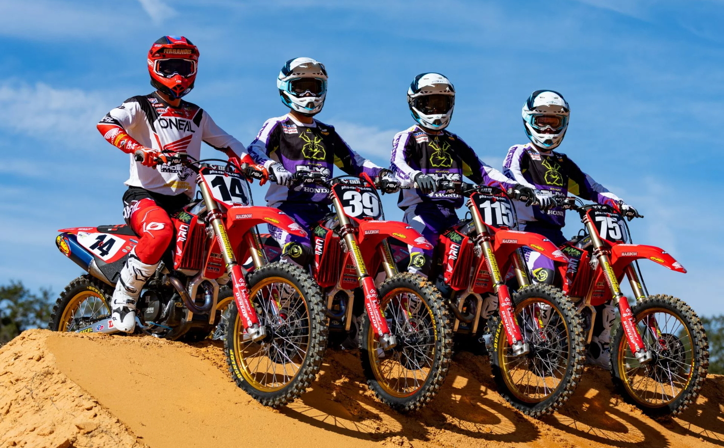 Состав команды Phoenix Racing Honda на сезон 2025 года
