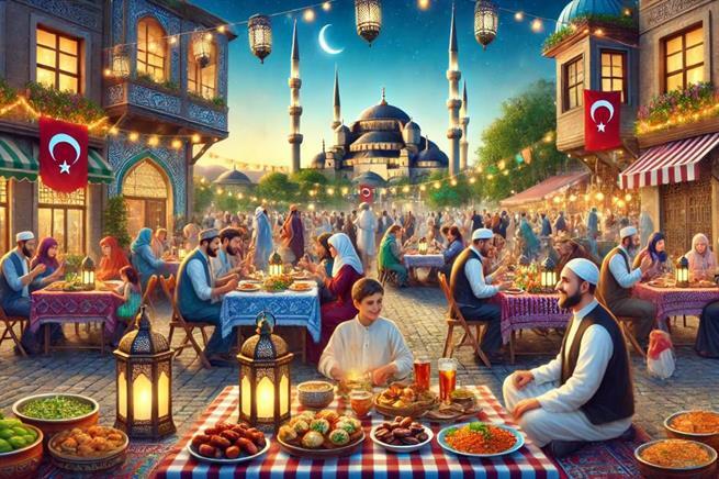İftar sofrası Türkiye