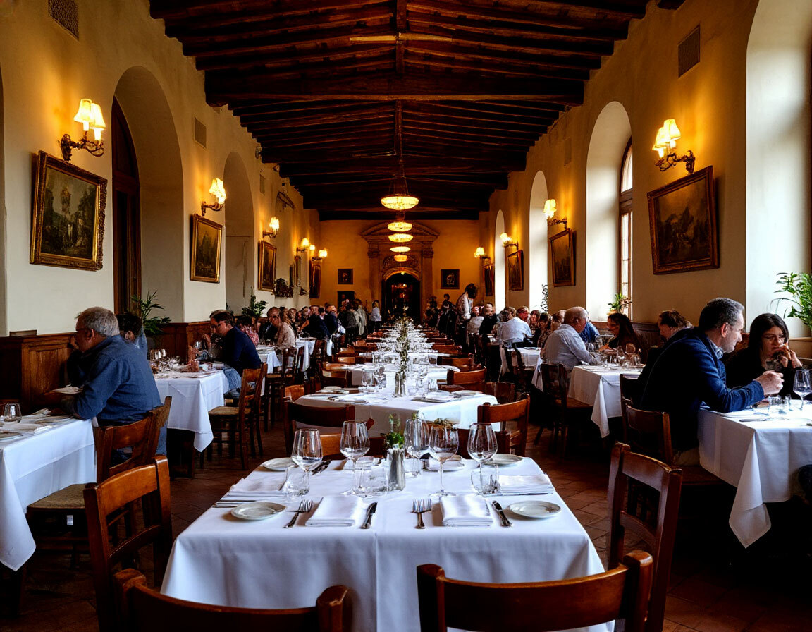 Италия. Ресторан