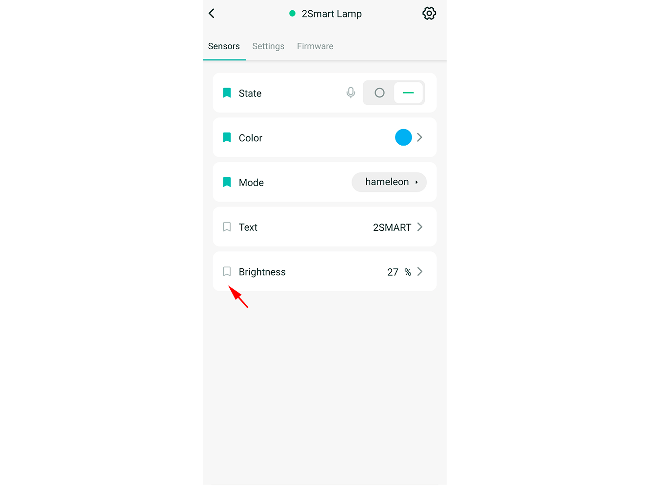 Removing a widget from favorites