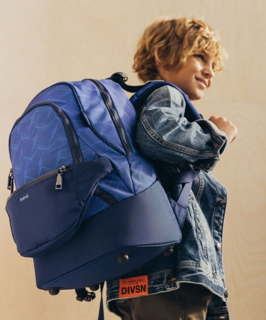 Рюкзак с ортопедической спинкой для 5 класса Belmil Premium модель 2-IN-1