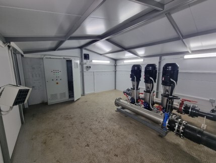 Блочно-модульная насосная станция ИНЖТЕХМАШ