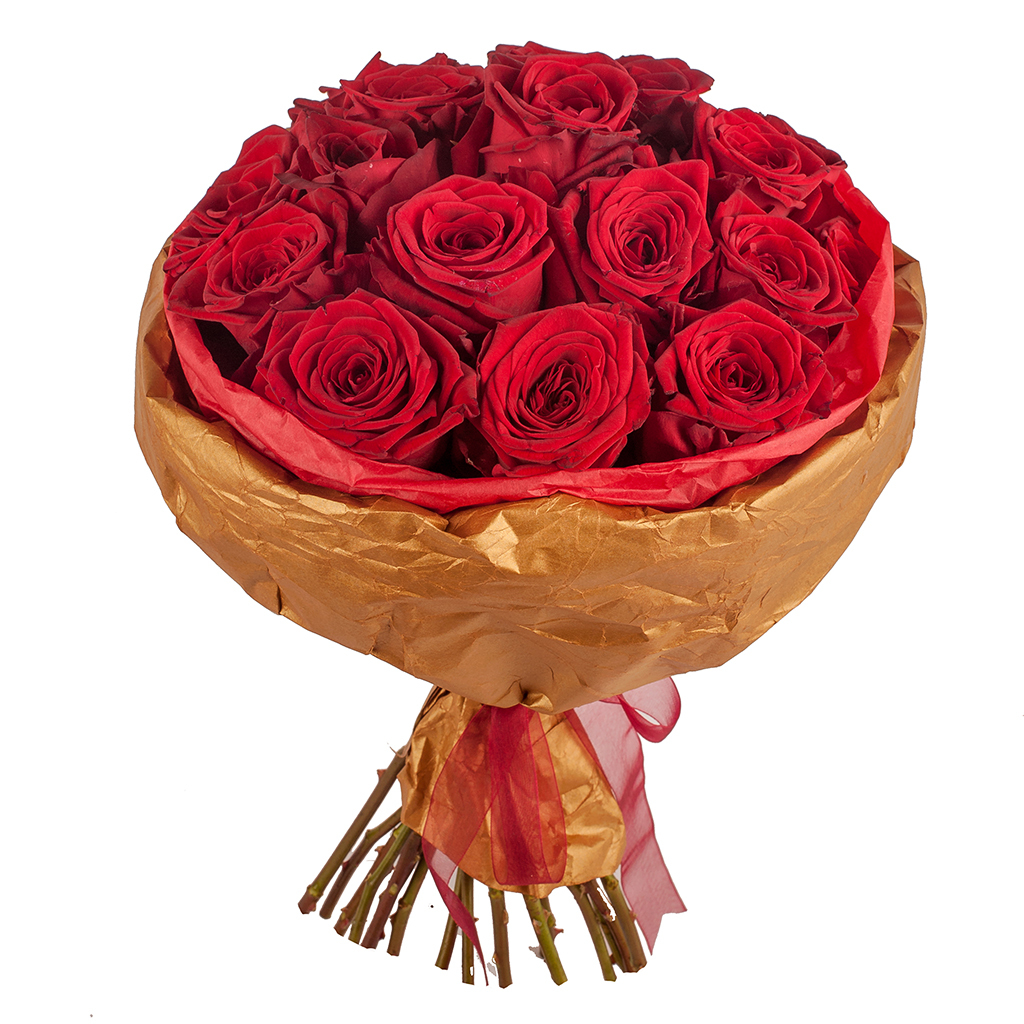 Сколько стоит букет цветов роз. Букет из 17 эквадорских роз.