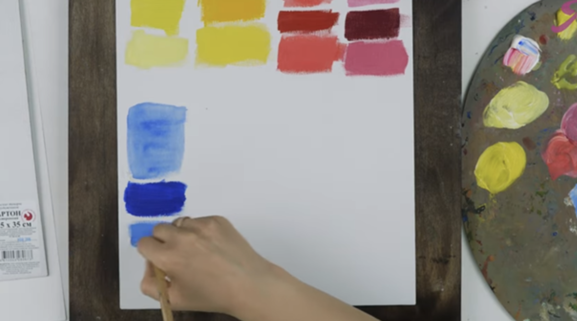 Уроки рисования акрилом для начинающих | Учимся как рисовать акриловыми  красками вместе с Художник Онлайн