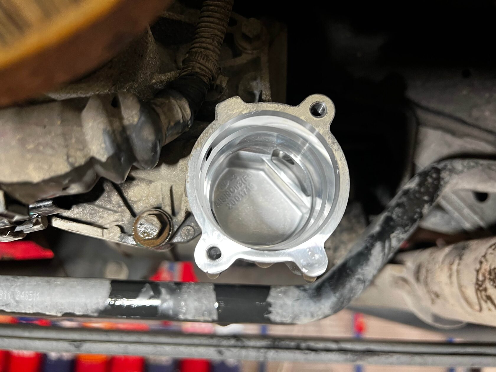 Помытый отсек насоса