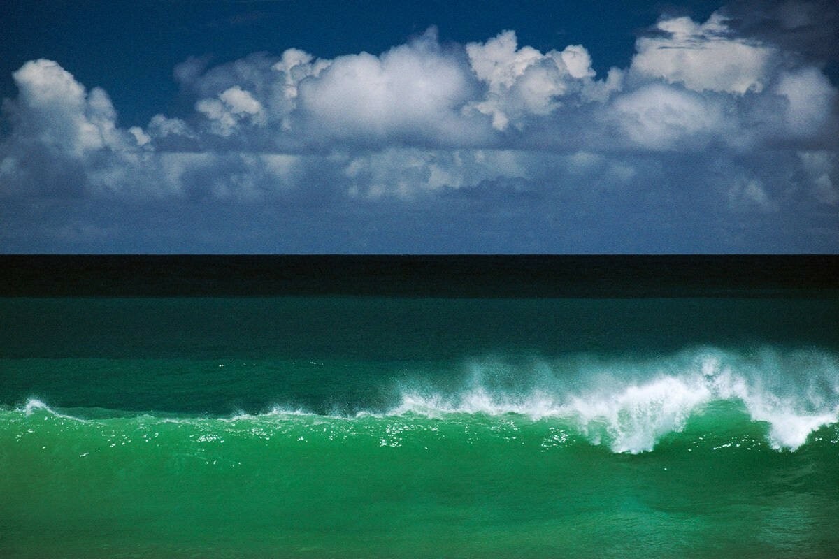 «Волны Тобаго», Карибское море, 1968. Фотограф Эрнст Хаас