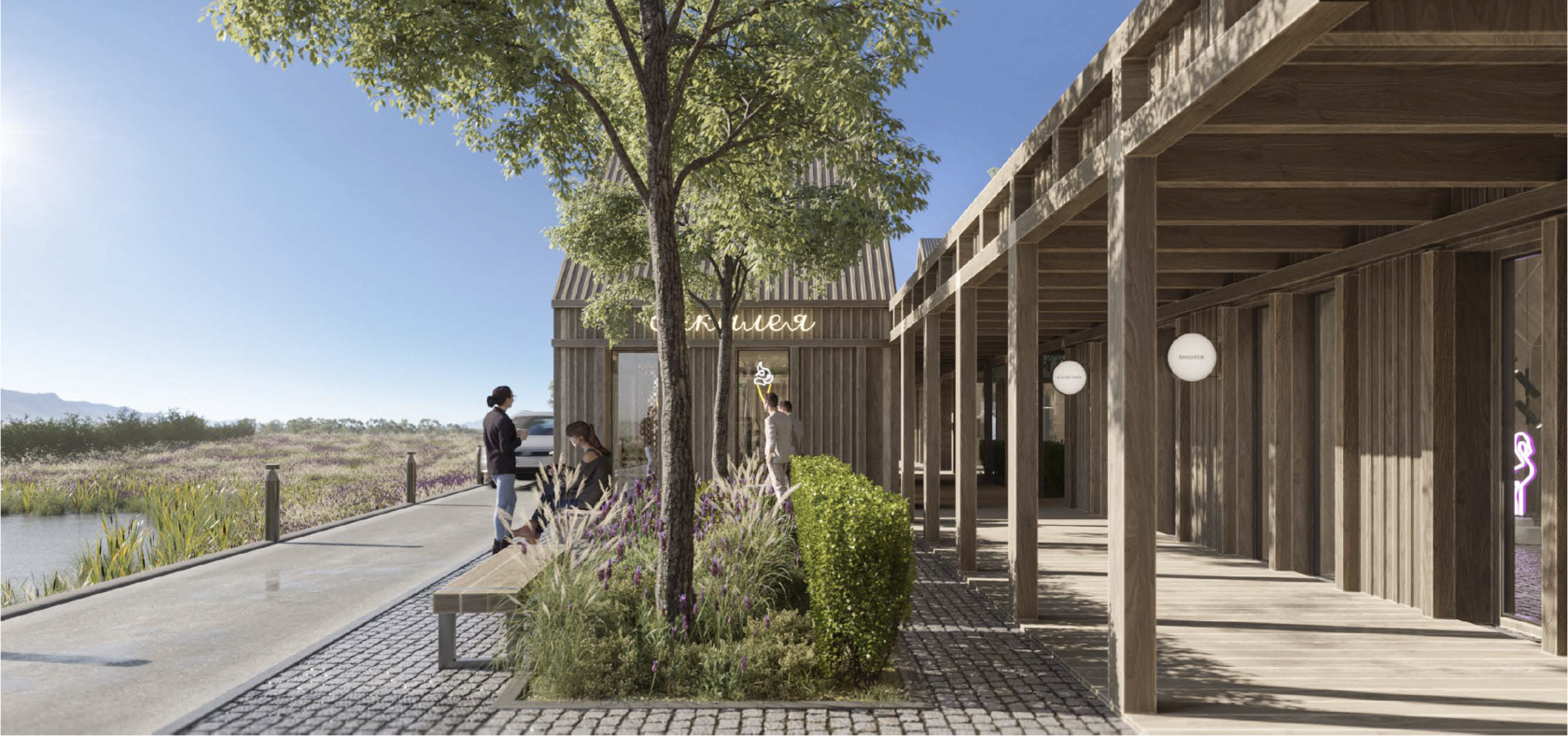 Farmers' market in Russia, Istra, Pavlovskaya Sloboda