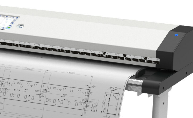 Сканер для чертежей большого формата