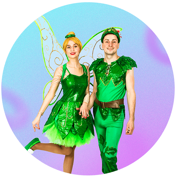 Аниматор питер пен и фея Москве